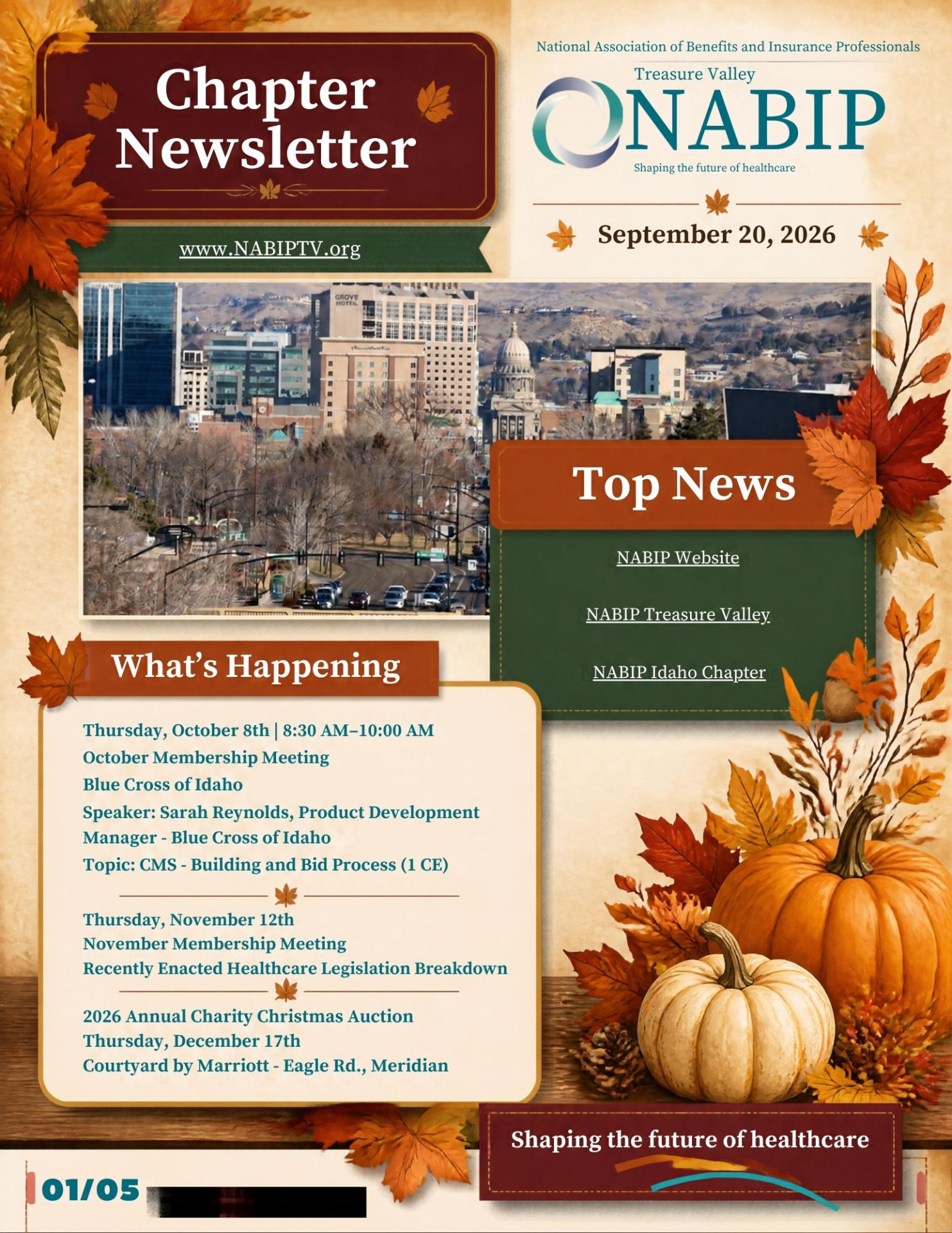 NABIP-TV September 2026 Newsletter Page 1