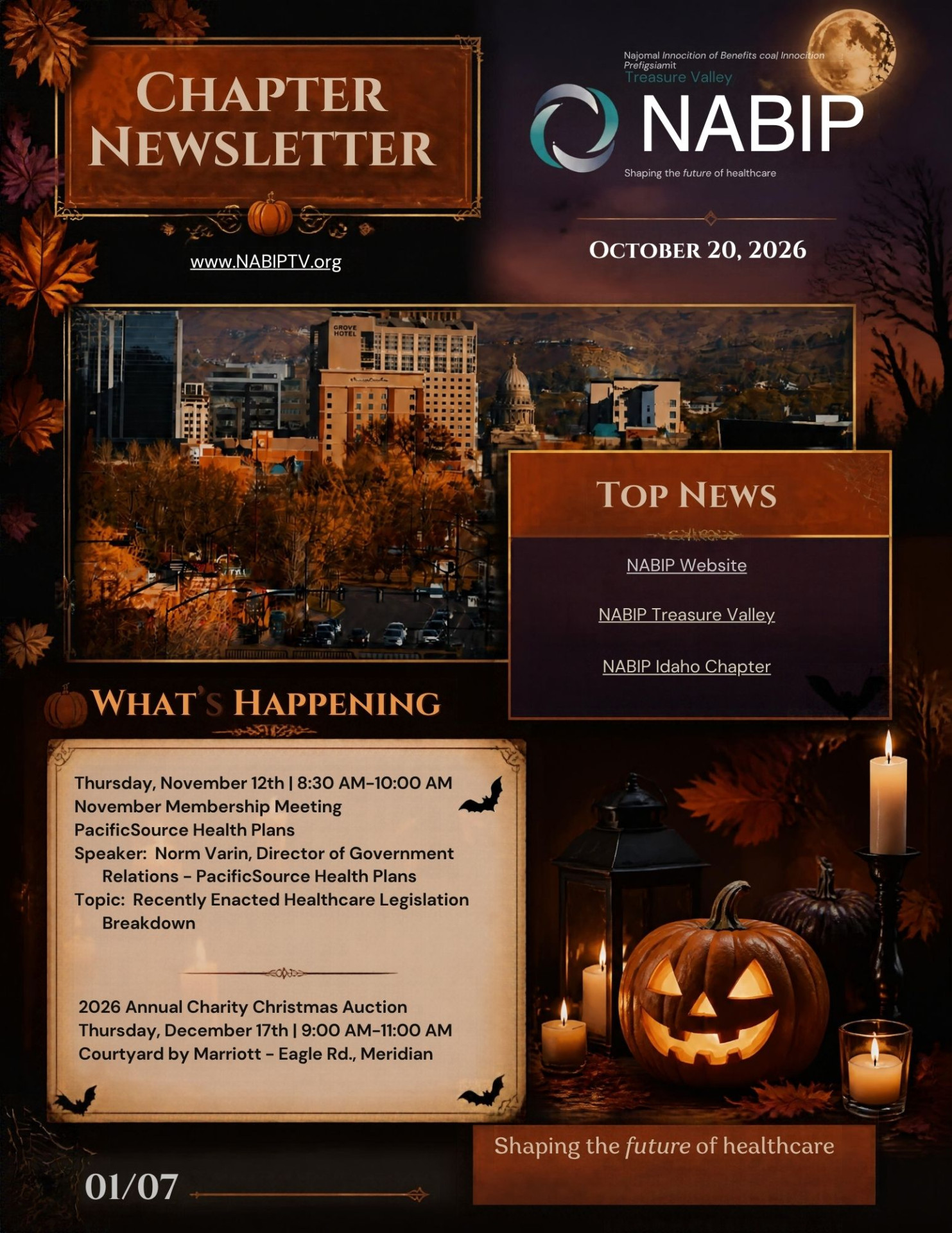 NABIP-TV October 2026 Newsletter Page 1